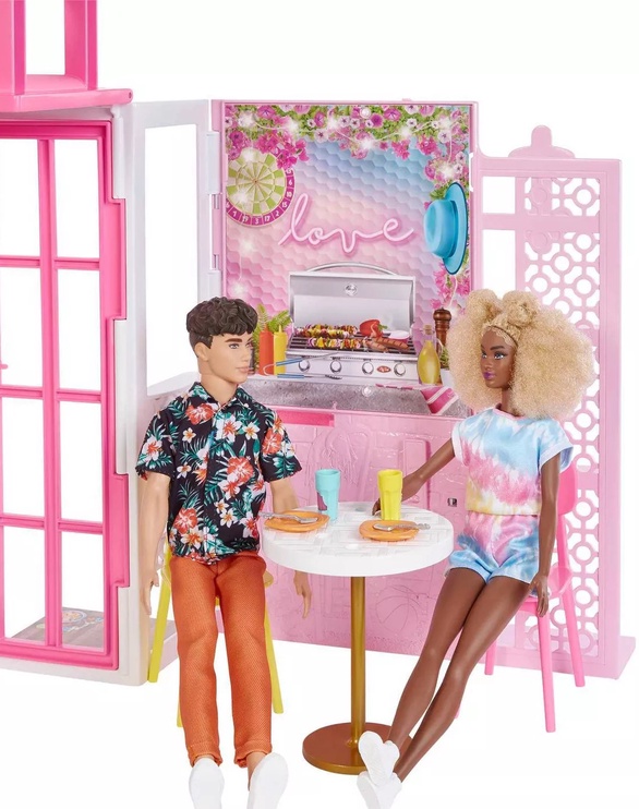 Mājas Mattel Barbie Dollhouse HCD48