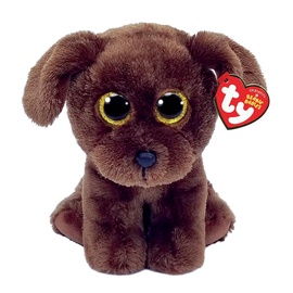 Mīkstā rotaļlieta TY Beanie Baby Nuzzle Labrador, brūna, 15 cm