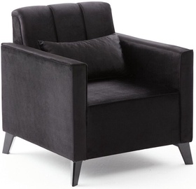 Kėdė Hanah Home Ova 825BLC2742, juodas, 78 cm x 78 cm x 80 cm