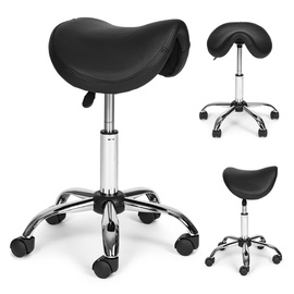 Kontoritool ModernHome Medical Swivel, 40 x 32 x 49 - 63 cm, must