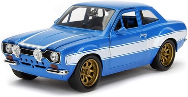 Bērnu rotaļu mašīnīte Jada Toys Fast & Furious Ford Escort 509591, zila