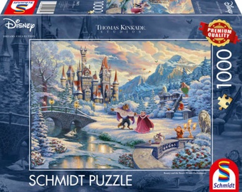 Пазл Schmidt Spiele Disney Beauty And The Beast Magical Winter Evening 59671, 48 см x 68 см