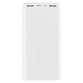 Зарядное устройство - аккумулятор Xiaomi Mi 3, 20000 мАч, 18 Вт, белый