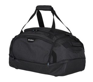 Sporta soma Husky Grape, melna, 60 l