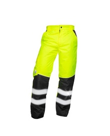 Darba bikses Ardon, melna/dzeltena, XXL izmērs