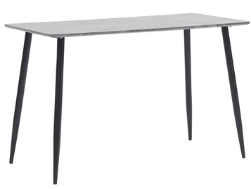 Обеденный стол VLX Dining Table, черный/серый, 1200 мм x 600 мм x 750 мм