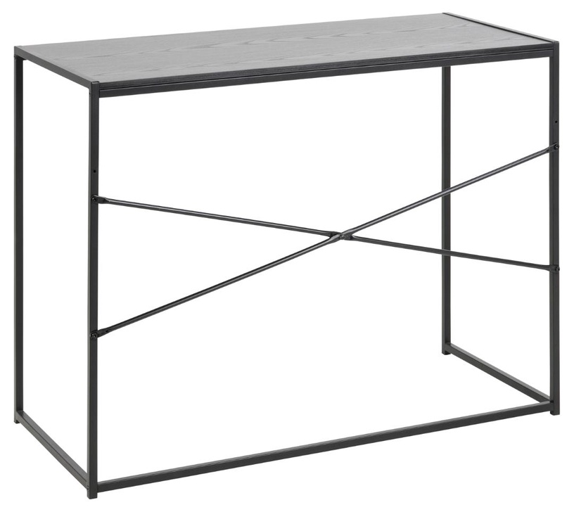 Письменный cтолы Home4you Seaford AC81602, черный/серый
