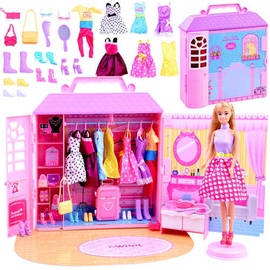 Кукла с аксессуарами Anlily Beautiful Dress Room, 30 см