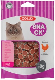 Лакомство для кошек Zolux Cat Mini Chicken, курица, 0.05 кг