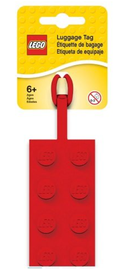 Pagasisilt LEGO® Classic 2x4 Red Luggage Tag 52002