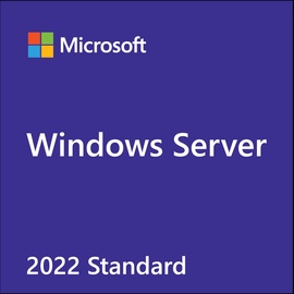 Serverite tarkvara Microsoft Windows Server 2022 Standard EN x64 16 Core DVD, 48 TB