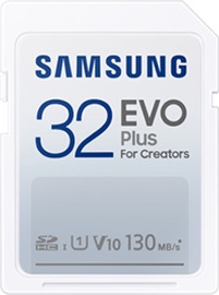 Mälukaart Samsung Evo Plus, 32 GB