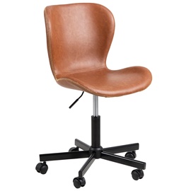 Офисный стул Batilda A1, 54 x 55 x 87 см, коричневый/черный