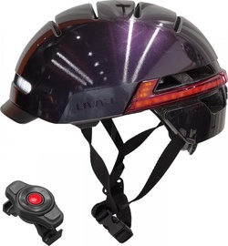 Skrituļslidotāja ķivere Livall BH51M, 57-61 cm, violeta
