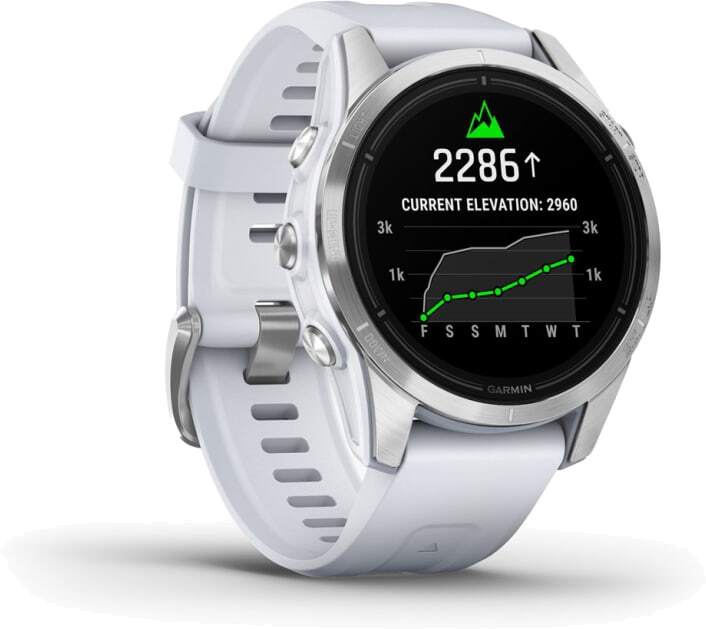 Viedais pulkstenis Garmin epix™ (Gen 2) Pro, balta