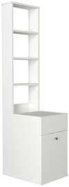 Шкаф для ванной Kalune Design Nessa, белый, 52.2 x 39.6 см x 167.8 см