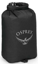 Ūdensnecaurlaidīgs maiss Osprey Ultralight DrySack, 6 l, melna