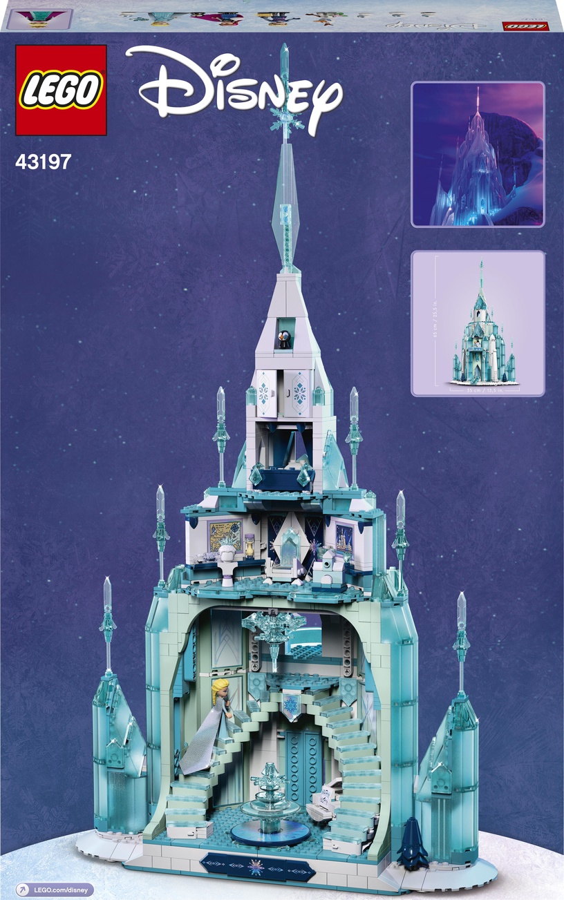 Konstruktor LEGO I Disney Princess Jääkindlus 43197, 1575 tk