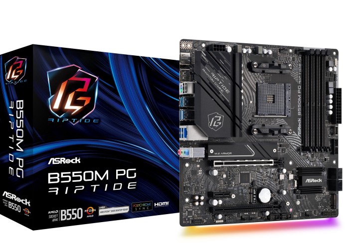 Mātesplate ASRock B550M PG Riptide