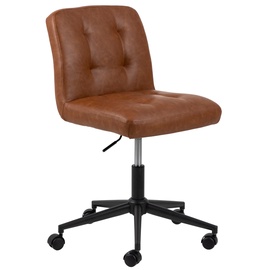 Kėdė Cosmo, 59 x 46 x 77.5 cm, ruda/juoda