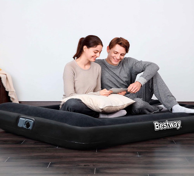 Täispuhutav madrats Bestway Tritech Airbed, must, 1910x1370 mm