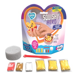 Пластилин Lovin Squishy Heroes Air Clay ETC70126, многоцветный