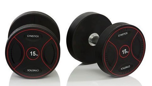 Гантеля Gymstick Pro PU Dumbbells, 10 кг x 2 шт.