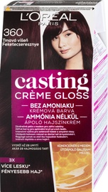 Kраска для волос L'Oreal Casting Creme Gloss, Black Cherry, 360, 180 мл