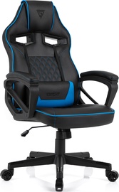 Spēļu krēsls SENSE7 Knight, 60 x 68 x 110 - 119 cm, zila/melna
