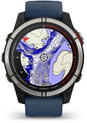 Умные часы Garmin quatix® 7 – Sapphire Edition GPS, черный