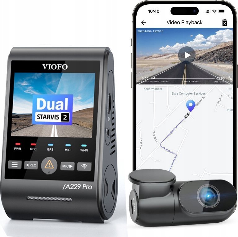 Videoregistraator Viofo A229 PRO 2CH