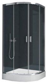 Душевая кабина New Trendy Suvia, полукруглая, 800 мм x 800 мм x 2010 мм