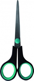 Ножницы Stanger Scissors 340102 10pcs, простые, черный/зеленый