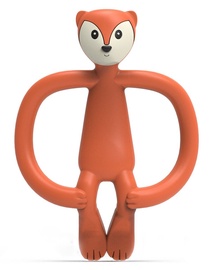 Zobu riņķis Matchstick Monkey Fudge Fox, oranža