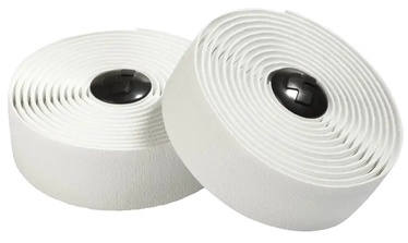 Stūres apšuvums Cube Comfort Bar Tape 33031, etilēna vinilacetāns (eva)/silikons/gels, balta