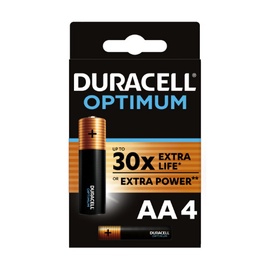 Baterijas Duracell DURSP13, AA, 1.5 V, 4 gab.