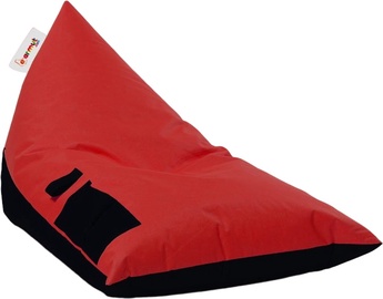 Kott-tool Hanah Home Pyramid Large Double Color Bed Pouffe 248FRN1205, must/punane