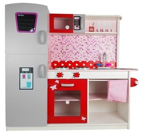 Rotaļu virtuve LEAN Toys Wooden Kitchen Jolie LT2268