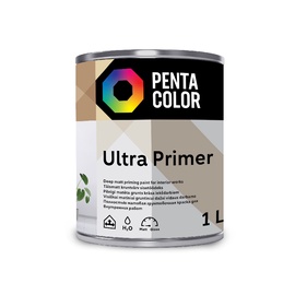 Krāsas gruntēšanai Pentacolor Ultra Primer, balta, 1 l
