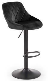 Baro kėdė H101, juoda, 45 cm x 47 cm x 84 - 106 cm