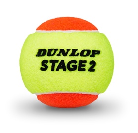 Paplūdimio teniso kamuoliukas Dunlop STAGE 2 ORANGE ITF