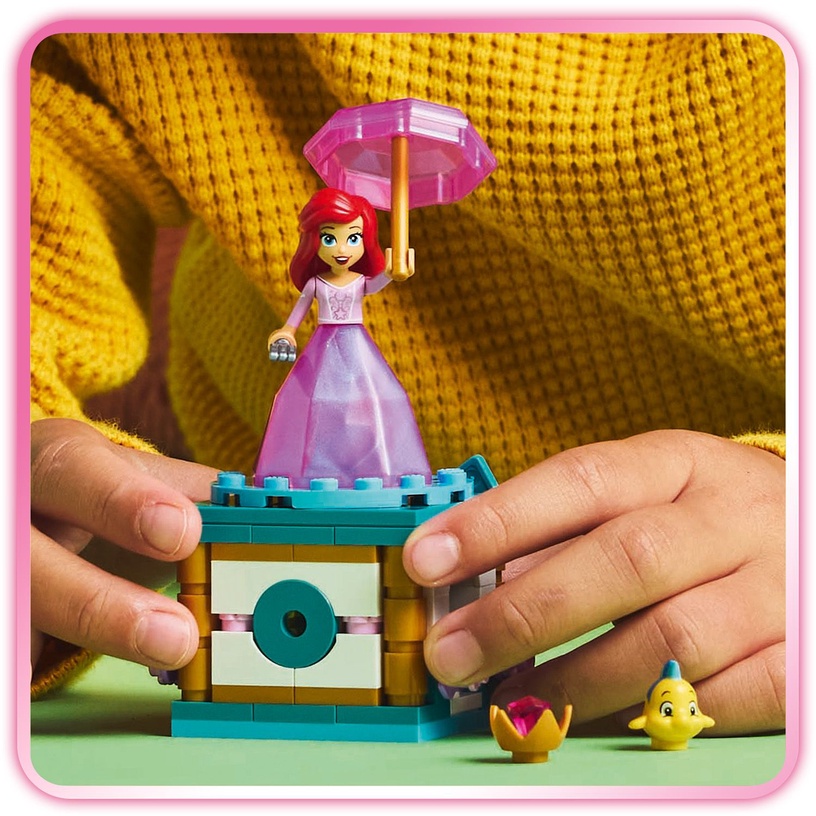 Konstruktor LEGO® Disney Keerutav Ariel 43259, 93 tk