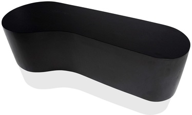 TV-laud Kalune Design Base 1, must, 180 cm x 55 cm x 40 cm