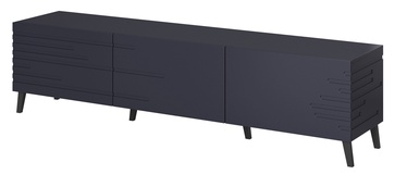 TV-laud Cama Meble Nova, tumesinine, 186 cm x 40 cm x 48 cm