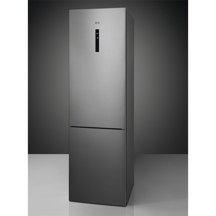 Холодильник AEG RCB736E5MX, морозильник снизу