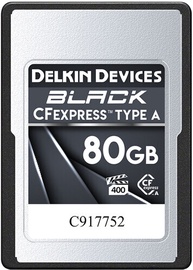 Карта памяти Delkin Black, 80 GB