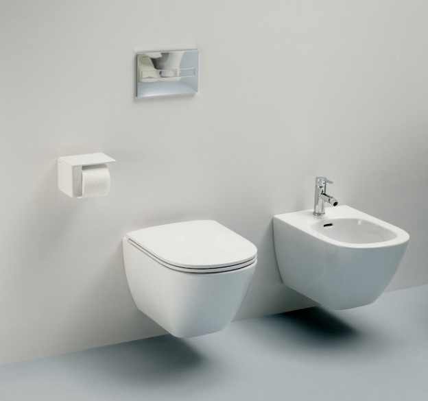 Bidē Laufen Lua LUA 52, 360 mm x 520 mm x 300 mm, balta