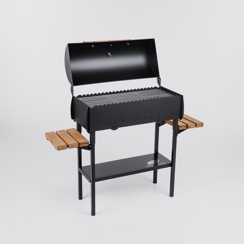 Grill DM Grill Standart Duo, must, 30 cm