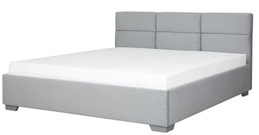 Gulta Bodzio Sawona SAW180-BM-P8, 180 x 200 cm, pelēka, ar režģi