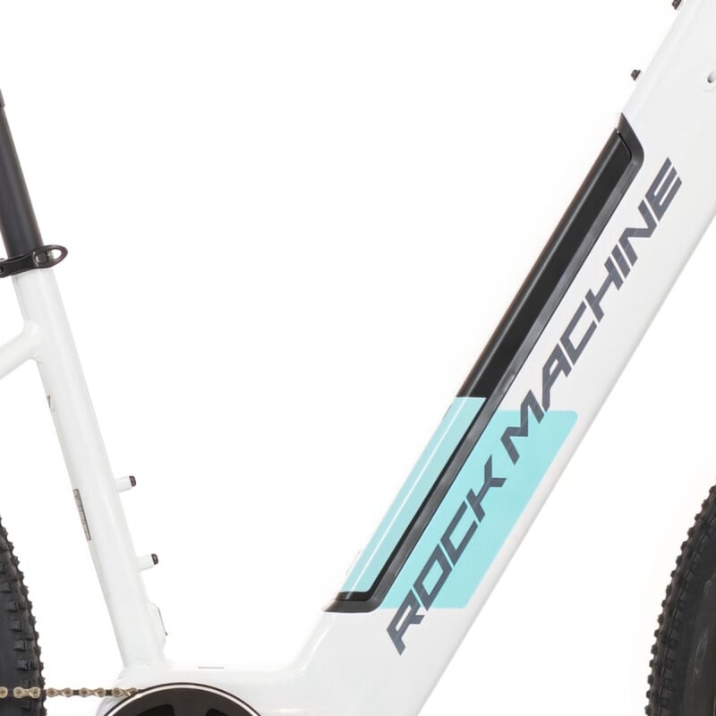 Электрический велосипед Rock Machine Storm INT e70-29 Lady, 19", 29″, 250 Вт, белый